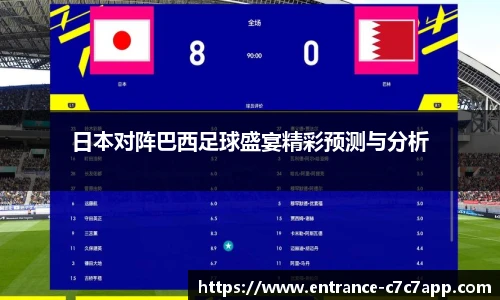 日本对阵巴西足球盛宴精彩预测与分析