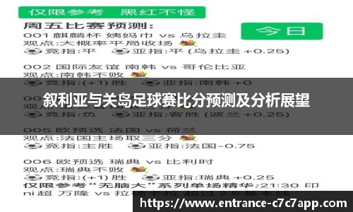 叙利亚与关岛足球赛比分预测及分析展望